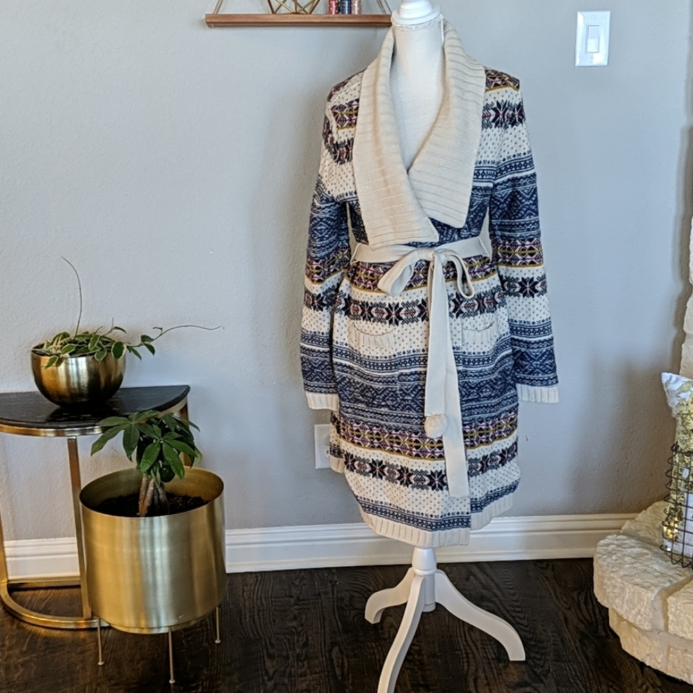 EUC Anthropologie Eloise Fireside Cardigan - (M/L)